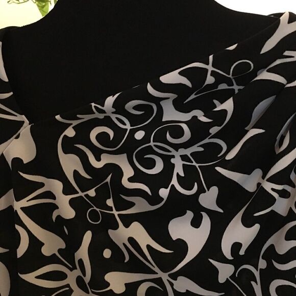 Narsisco Rodriguez Slant neck Rayon/spandex Top - Picture 4 of 6